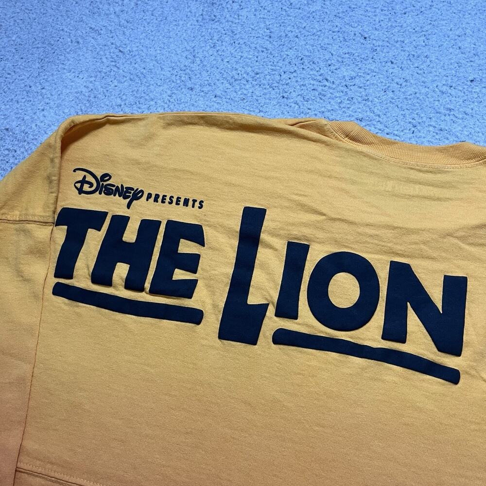 The Lion King Shirt Large Orange Sunset Disney Spirit Jersey Long Sleeve - Picture 6 of 16
